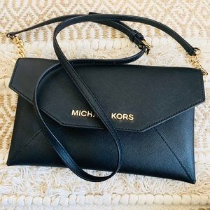 ❤️•Michael Kors• Cross Body Bag In Black